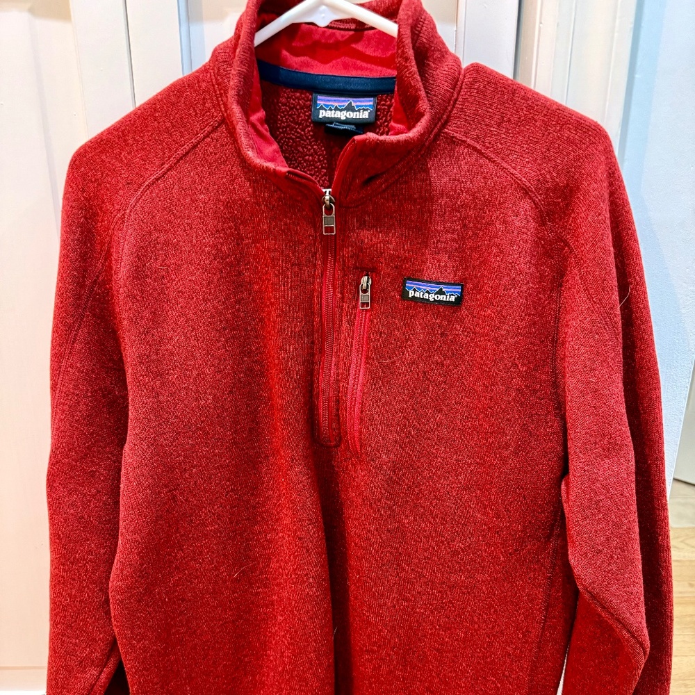 Patagonia Better Sweater Red Size Medium